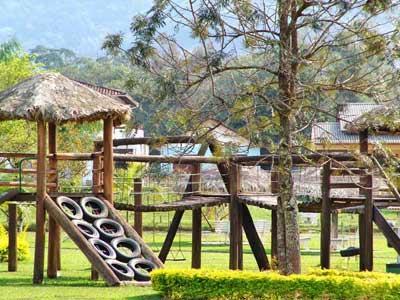 Aguas Mornas Palace Hotel ซานโตอามาโร ดา อิมเปราตริซ ภายนอก รูปภาพ