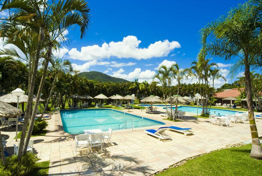Aguas Mornas Palace Hotel ซานโตอามาโร ดา อิมเปราตริซ ภายนอก รูปภาพ